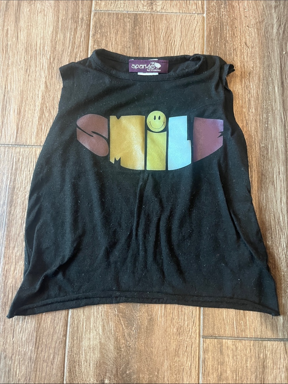 Girls smile tank top size 4 good condition